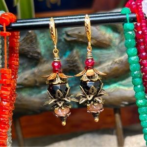 Forbidden Fruit Earring ~ Made to Order ~ Hand Crafted